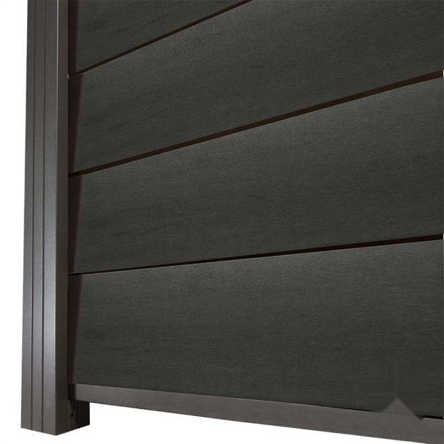 WPC-antraciet FSC lamel zweeds rabat 6,5/20x140(151)x1800mm 2st/set in krimpfolie bc ~