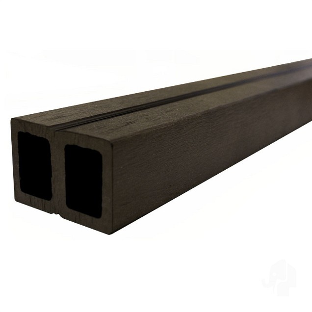DuoWood-Lava FSC regel 40x60x4000mm 2st/set in krimpfolie bc ~