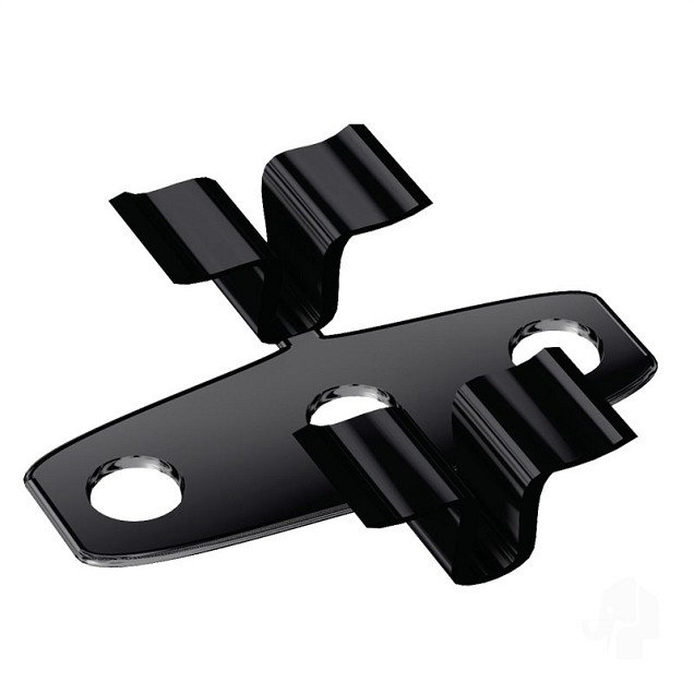 RVS clip 500 stuks in zak  (tbv DuoWood decking) incl. schroeven [zwart] bc ~