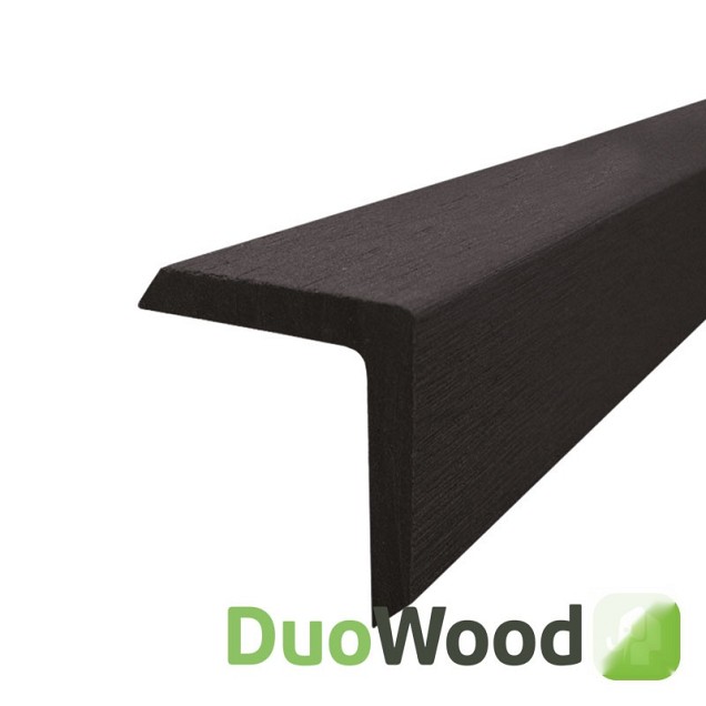 DuoWood-Lava FSC hoekprofiel 42x42x2000mm ~