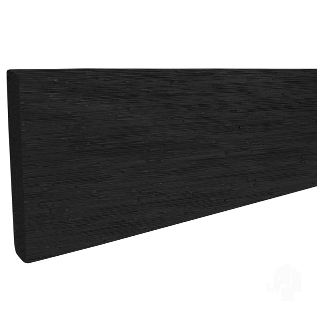 Eva-Last Nero FSC afdekprofiel 11x71x2200mm houtnerf/gevlamd bc ~