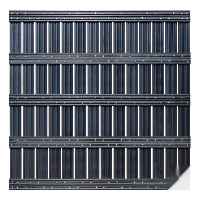 WPC-antraciet FSC tuintegel 14/5L 12mm 24x1000x1000mm glad bc > ~
