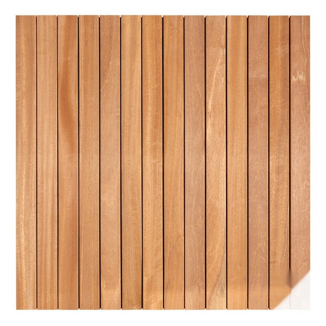 Bangkirai tuintegel 14/3L 15mm 30x1000x1000mm ~