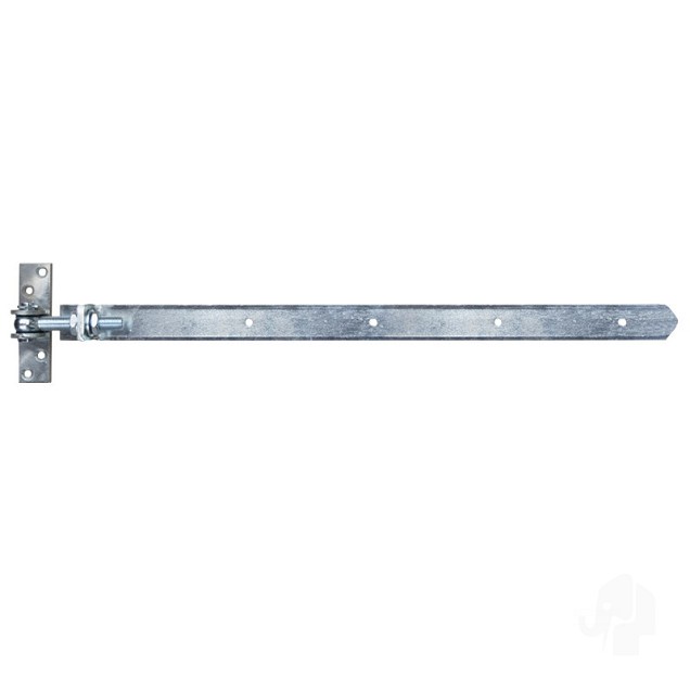 Verstelbare heng "Belmonte" 80cm (tbv tuindeur enkel) [verzinkt] ~