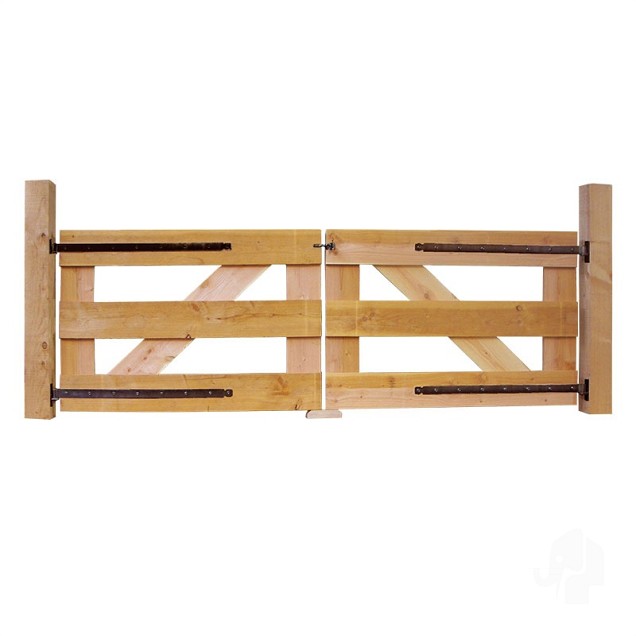 Douglas FSC tuinpoort (dubbel) 45x3000x1000mm incl. beslag bc ~