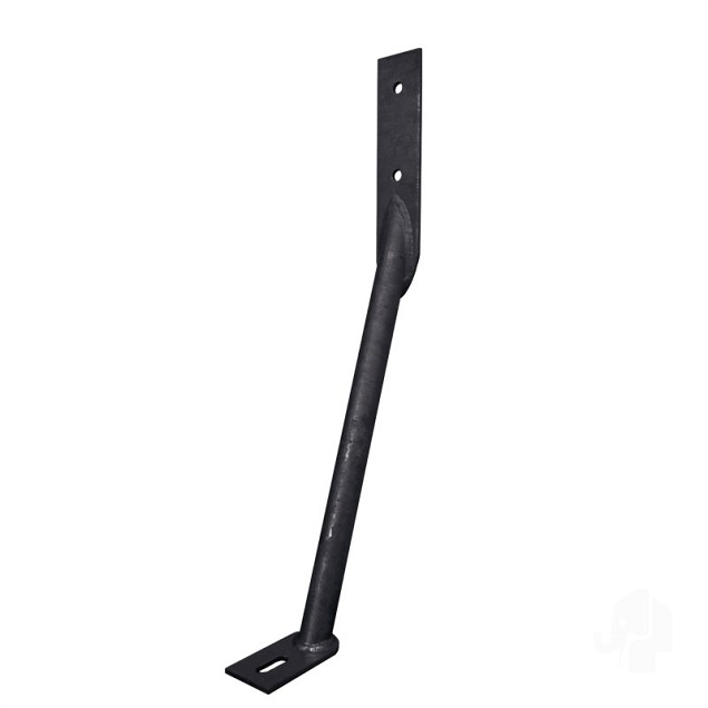 Stormanker (tbv alu-paal) [antraciet gepoedercoat] bc > ~
