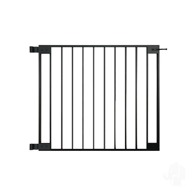 Aluminium tuinpoort "Industrieel" 30x1000x850mm incl. beslag [zwart gepoedercoat] ~