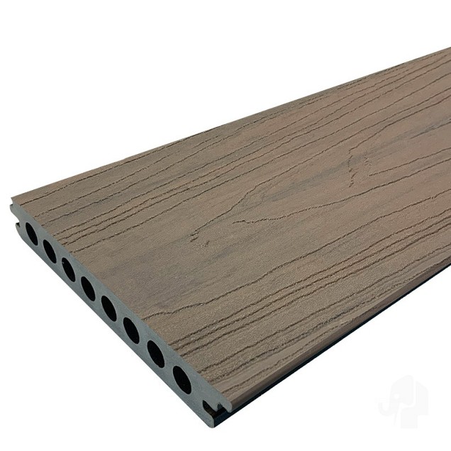 Elephant vlonderplank "Naadloos" houtcomposiet FSC 21x140x4000mm co-ex eiken houtnerf ~