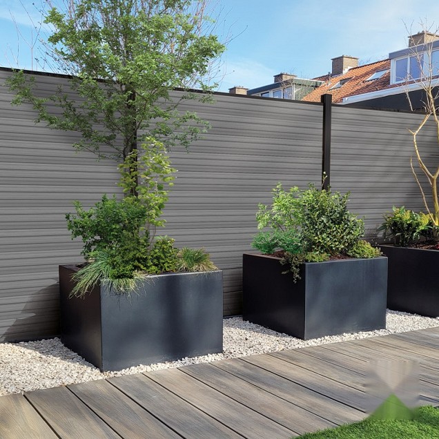 Elephant lamel triple Rhombus houtcomposiet FSC 20x141x1800mm (6 stuks) co-ex natural grey ~