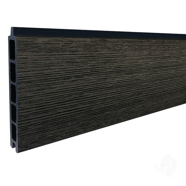 Elephant lamel Mix&Match houtcomposiet FSC 20x141x1800mm (2 stuks) co-ex antraciet ~