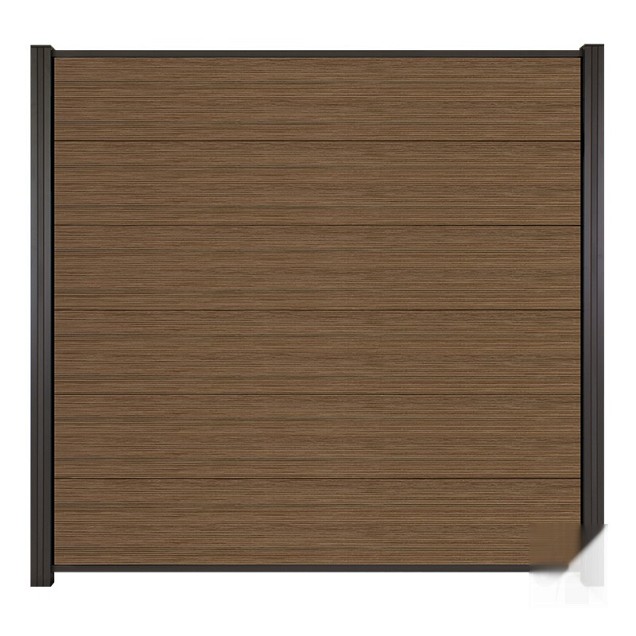 Elephant lamel Mix&Match houtcomposiet FSC 20x282x1800mm (2 stuks) co-ex Natural dark brown ~