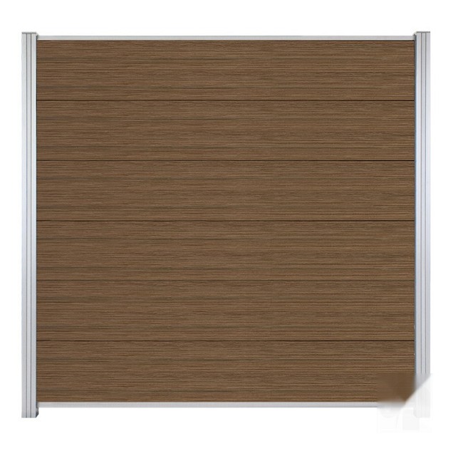 Elephant lamel Mix&Match houtcomposiet FSC 20x282x1800mm (2 stuks) co-ex Natural dark brown ~