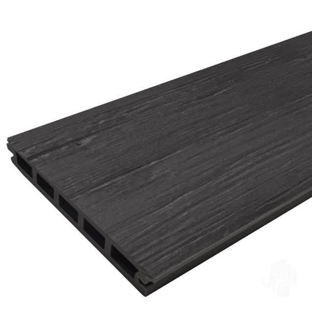 Elephant vlonderplank "naadloos" houtcomposiet 2.1x14x400 cm ~