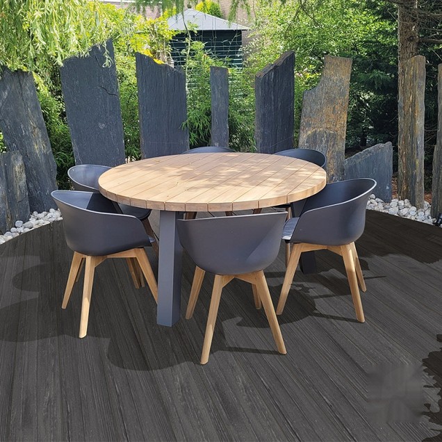Elephant vlonderplank "naadloos" houtcomposiet 2.1x14x400 cm ~