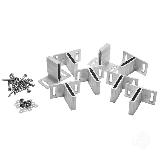 Elephant T beslagset geanodiseerd aluminium ~