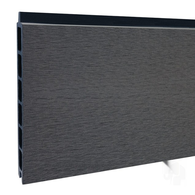 Elephant lamellen Modular Evo houtcomposiet 2x20x180 cm Rock Grey (2 st) 180x20 cm ~