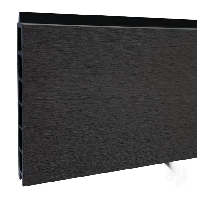 Elephant lamellen Modular Evo houtcomposiet 2x20x180 cm Antraciet (2 st) 180x20 cm ~