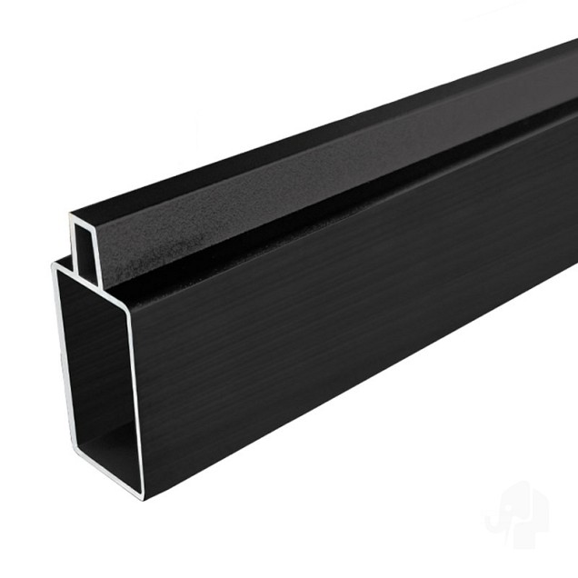 Elephant onder-en bovenregel Modular Evo aluminium 2x4x180 cm ~