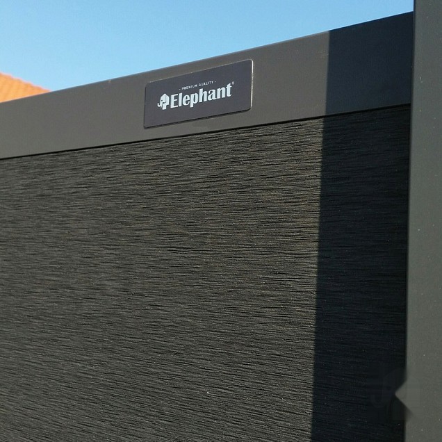 Elephant onder-en bovenregel Modular Evo aluminium 2x4x180 cm ~