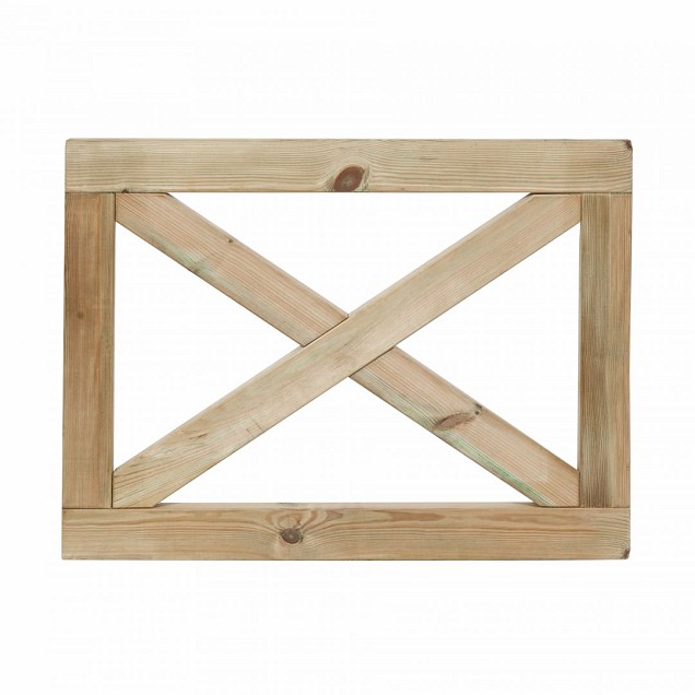 Grenen boerenland deur 75x100 cm~