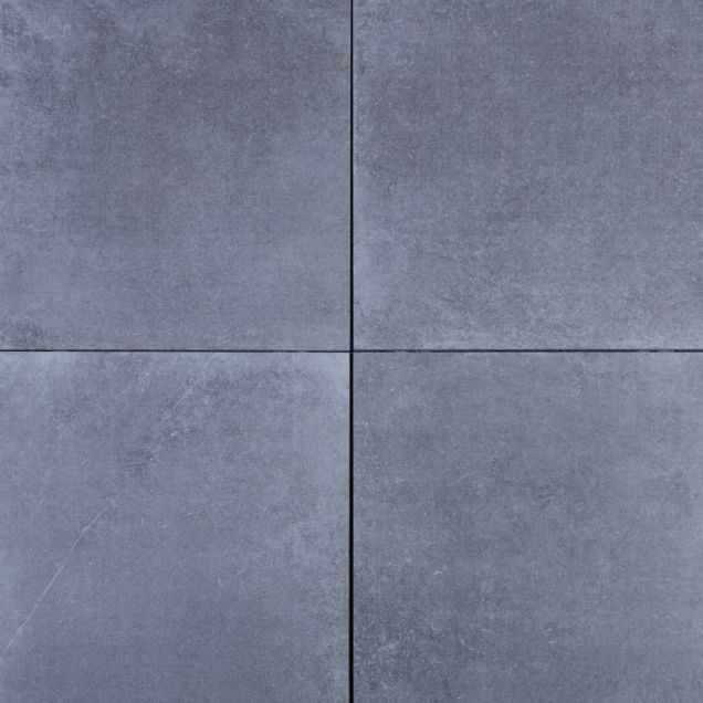 Keramische tegel Geoceramica® Roccia Carbon 60x60x4 cm. ~