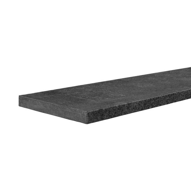 Tibet Asian Black 2.0 - 100x30x3 cm - Gezaagd met facet (uitlopend 2026) OP=OP ~