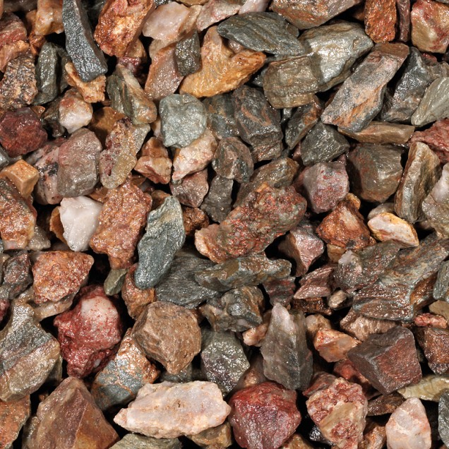 Grauwacke brokjes 6-8 cm. - 0,33 m³ BigBag á 500 kg. ~