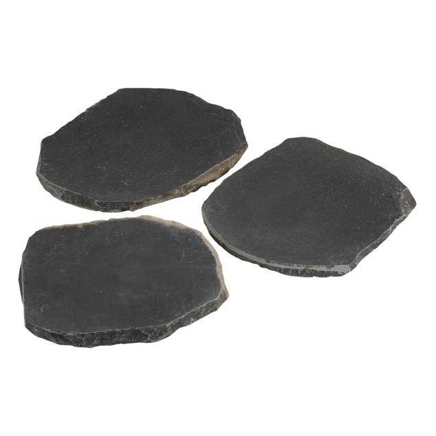 Stapsteen Basic Basalt Ø40x3 cm~