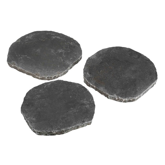 Stapsteen Basic Spotted Bluestone Ø40x3 cm~
