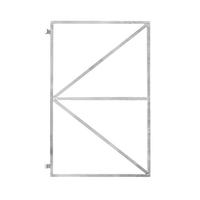 Stalen deurframe 100x155 universeel incl. duimen~