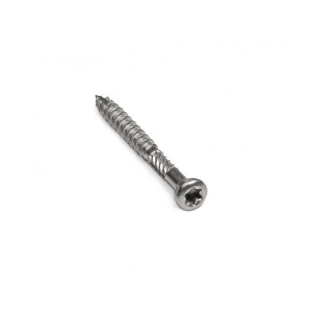 RVS schroeven 5x40 mm (200 st)~