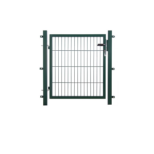 Enkele poort groen, compleet