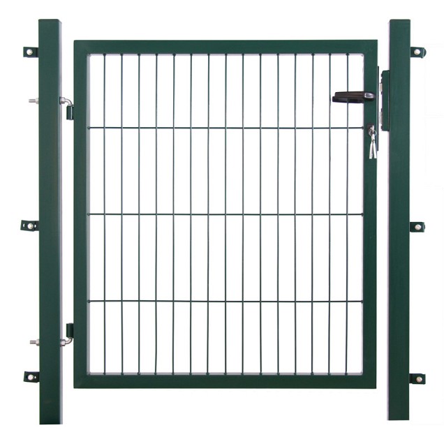 Poort compleet enkel groen 100x100~