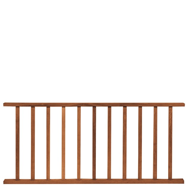 Bankirai Spijlen hek 80x180~