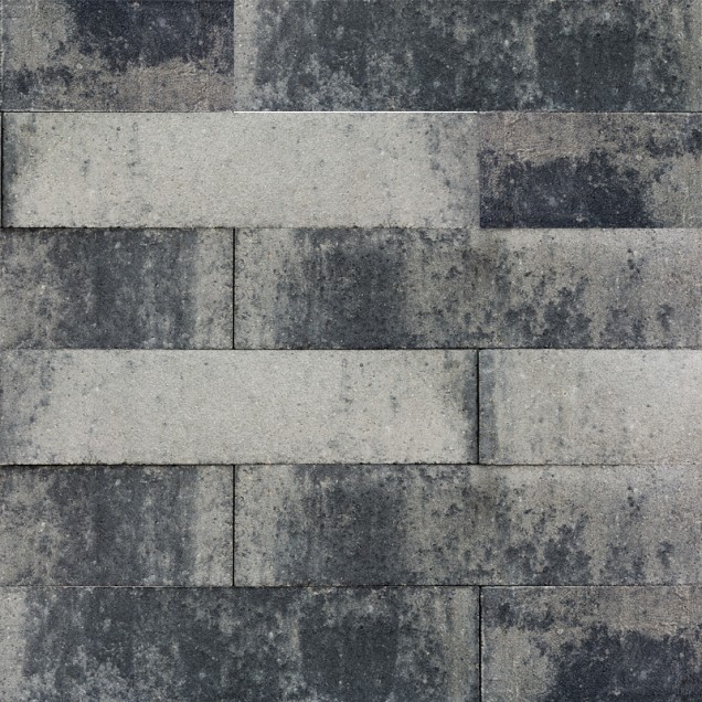 Blockwall Linea Grey Black 60x15x15 cm. ~