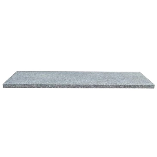 Donker grijs graniet G654 vijverrand gezoet 100x25x3 cm. (uitlopend '26) ~