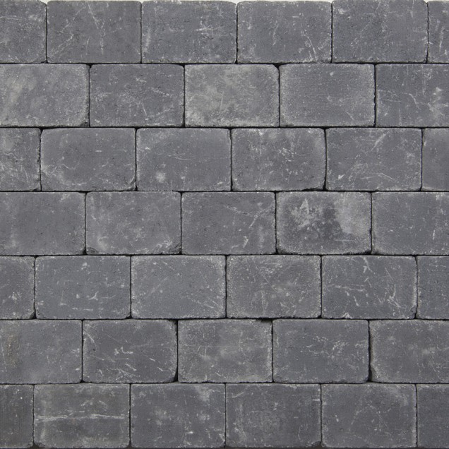 Tumbelton 15x15x8 cm. Coal ~