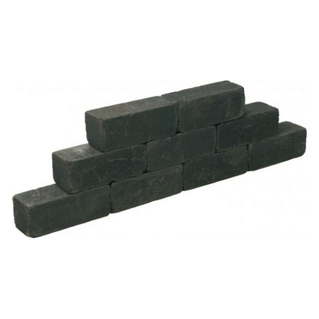 Blockstone 30x15x15 cm. Black ~