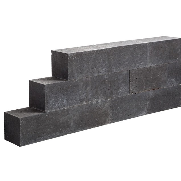 Lineablock Small Black 60x12x12 cm. ~