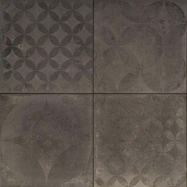 Decor Concrete Graphite Tre 60x60x3 cm. ~