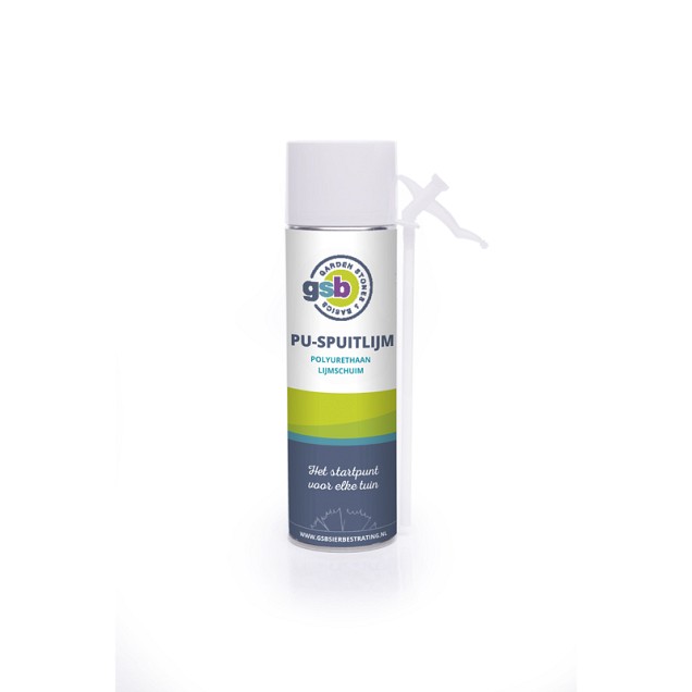 WS PU Spuitlijm 500ml (Spuitbus met spuittuit!) ~