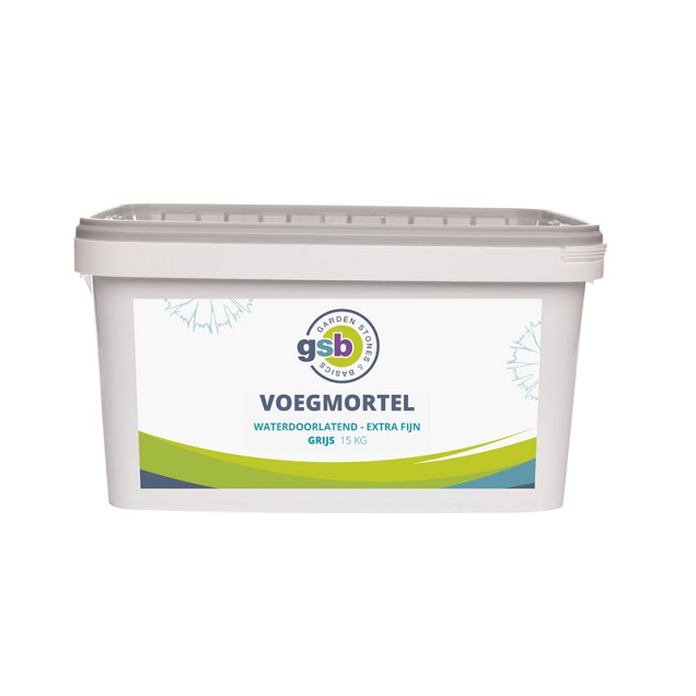 WS Voegmortel Easy Fine Steengrijs 15 kg. ~