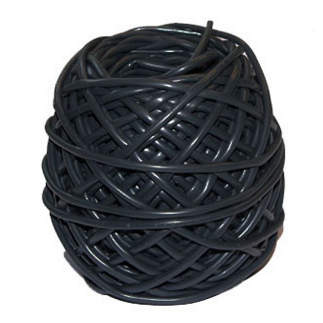 Bindbuis zwart ø 3 mm - 200 gram ~