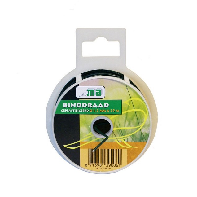Binddraad geplast ø 1,2 mm x 25 mtr ~