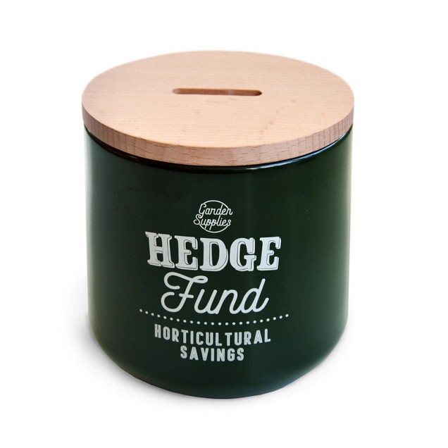 Spaarpot metaal groen * ~