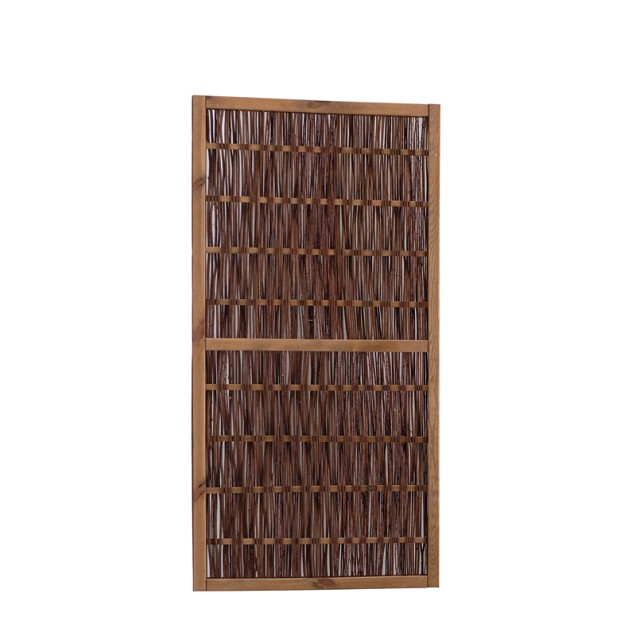 Wilgenscherm in 44 mm. frame 90x180 cm. ~