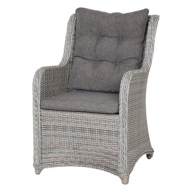 Doncaster Dining Chair Weathered Grey  (58x72x94 cm) ~