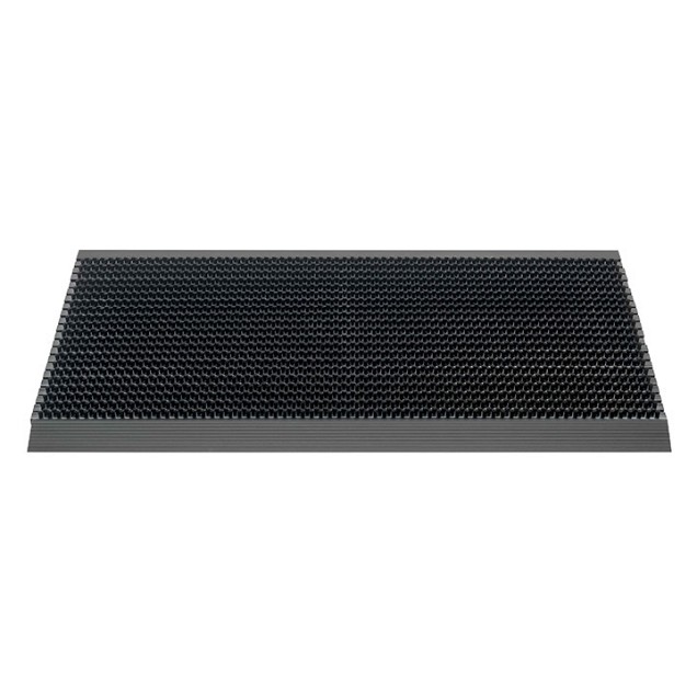 Deurmat Outline 325 Borstelmat 50x80  22 mm Pure Black ~