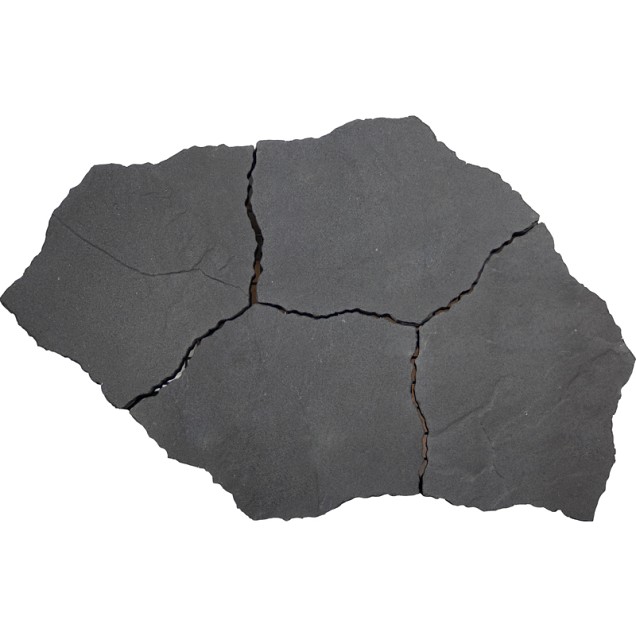 New Mexico Black natuurlijk verband 57x46x6 cm. ~