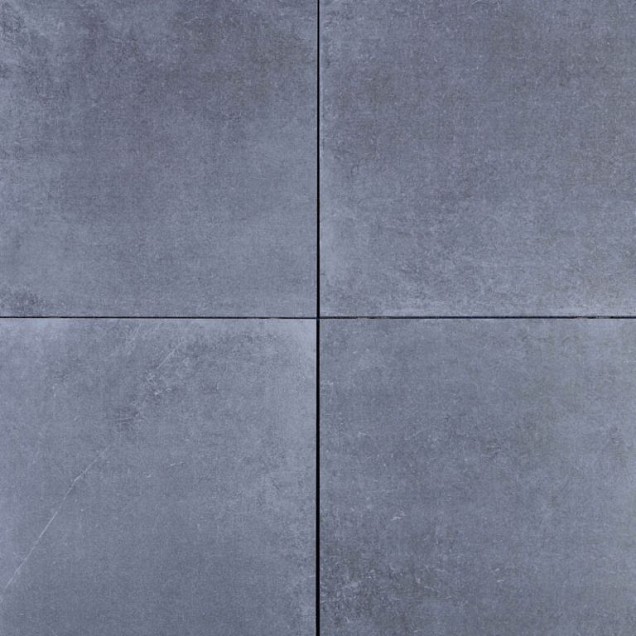 Keramische tegel Geoceramica® Roccia Carbon 60x60x4 cm. ~